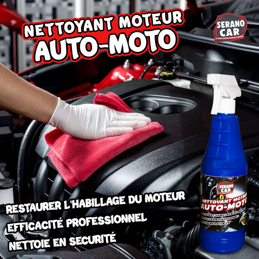 Nettoyant Moteur -Rénovation Aluminium