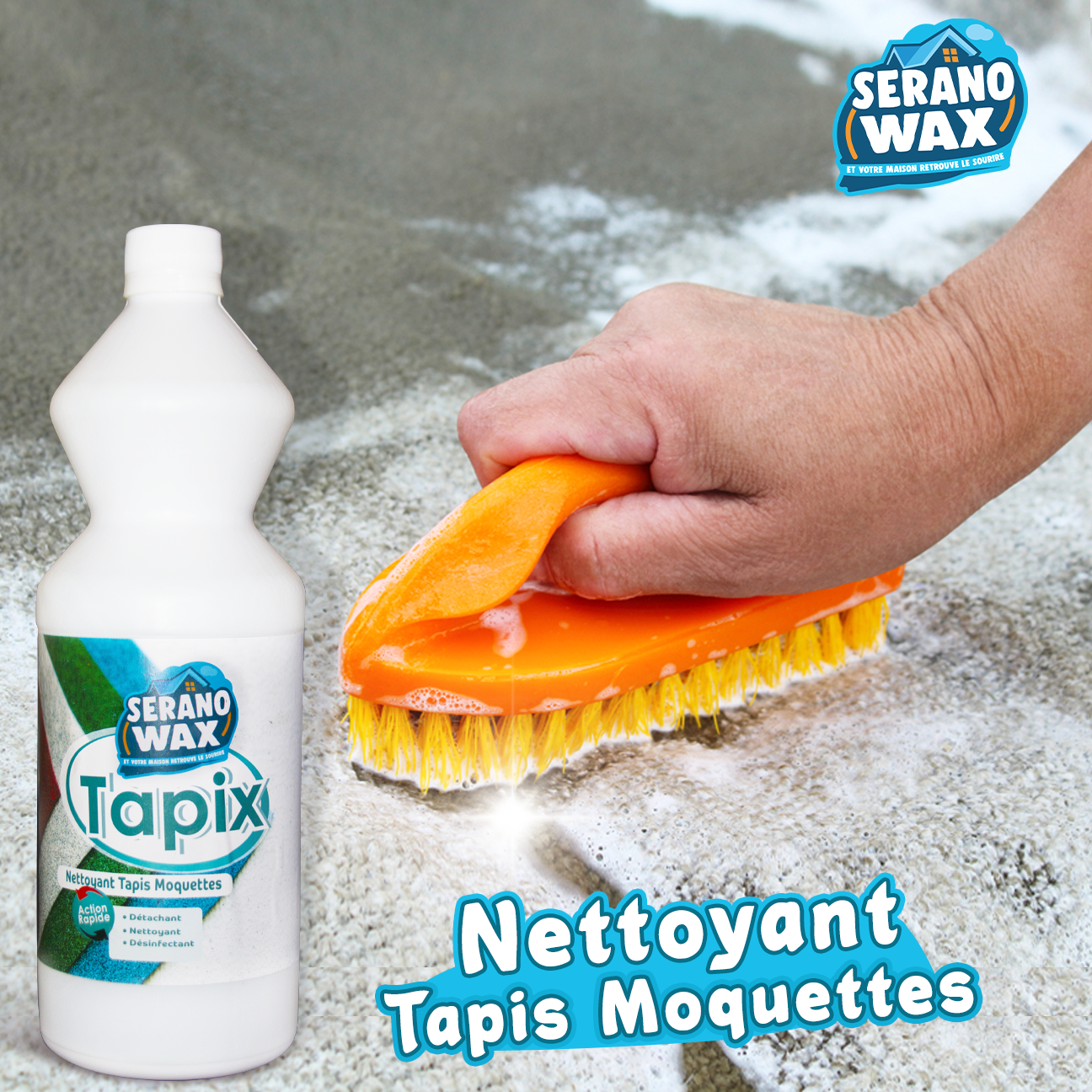 Nettoyeur Tapis, moquettes et Couettes Concentrè