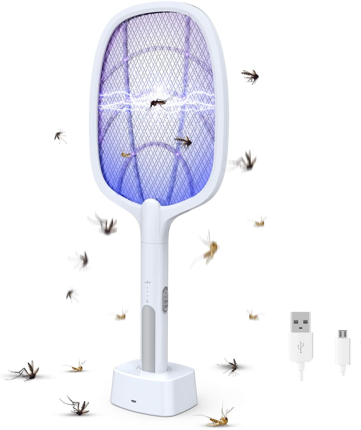 Bug Zapper, tapette à mouches électrique 3000 volts,