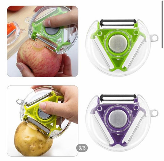 éplucheur de cuisine 3 en 1, coupe-légumes multifonction, éplucheur de légumes et de fruits, outil de rabotage