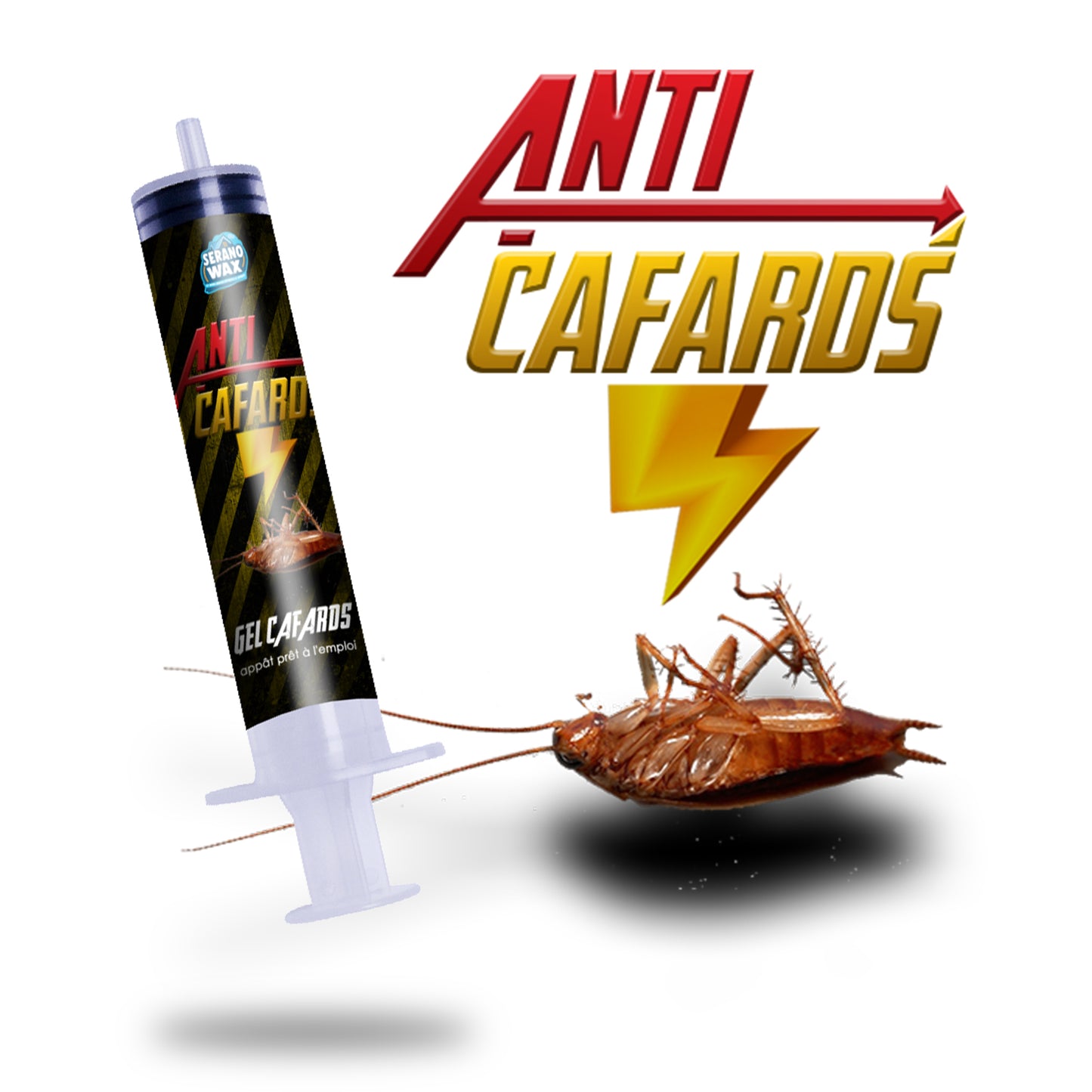 NoNest Cockroach Eliminator Gel - (3 Pièces)