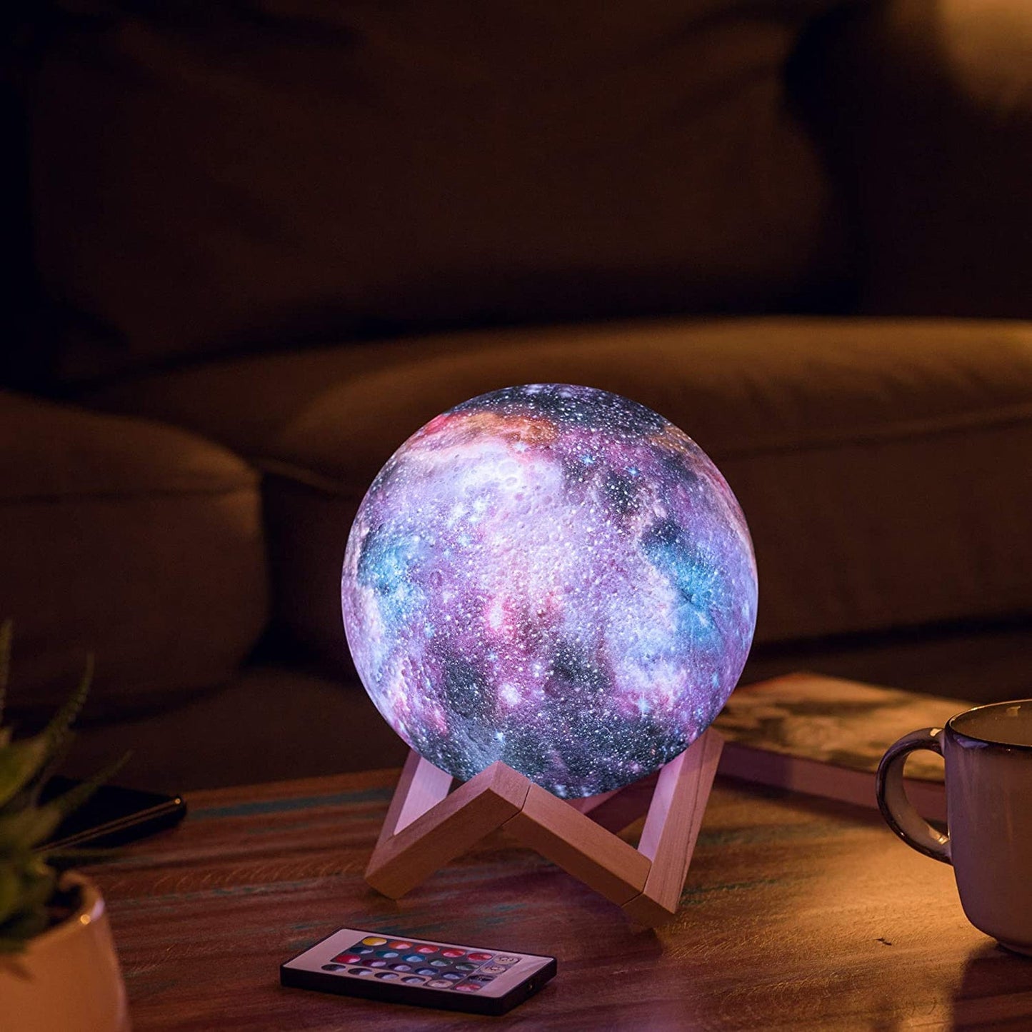Moon Lamp with 16 LED Colors