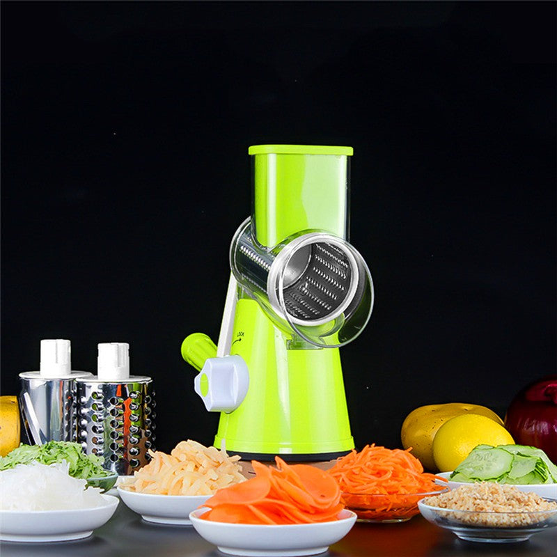 Round mandoline slicer