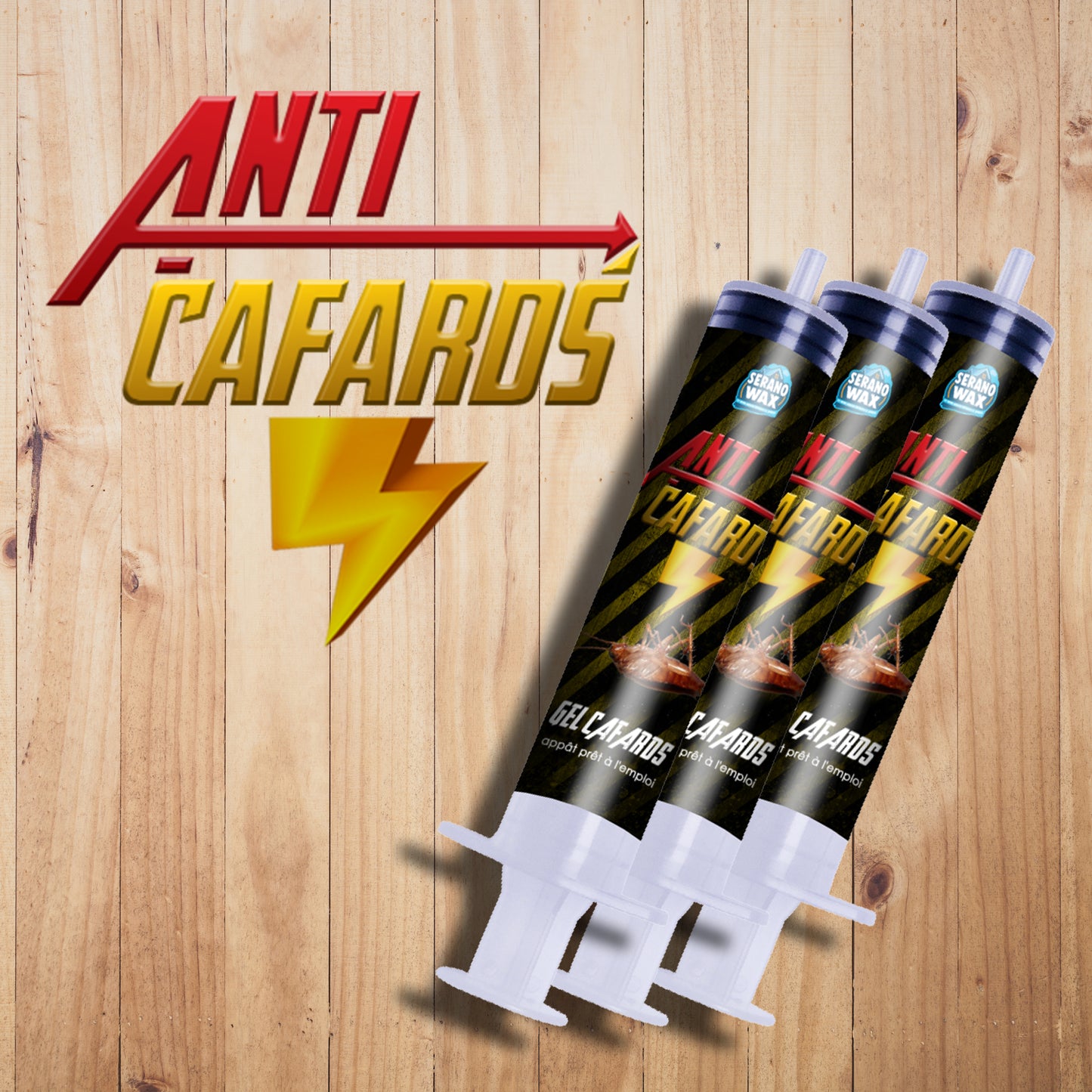 NoNest Cockroach Eliminator Gel - (3 Pièces)